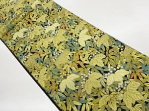 桐模様織出し袋帯